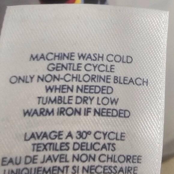 Chaps Southwestern Top Zip Turtleneck Preppy Gorp Aztec Blue Unisex L - Picture 10 of 11